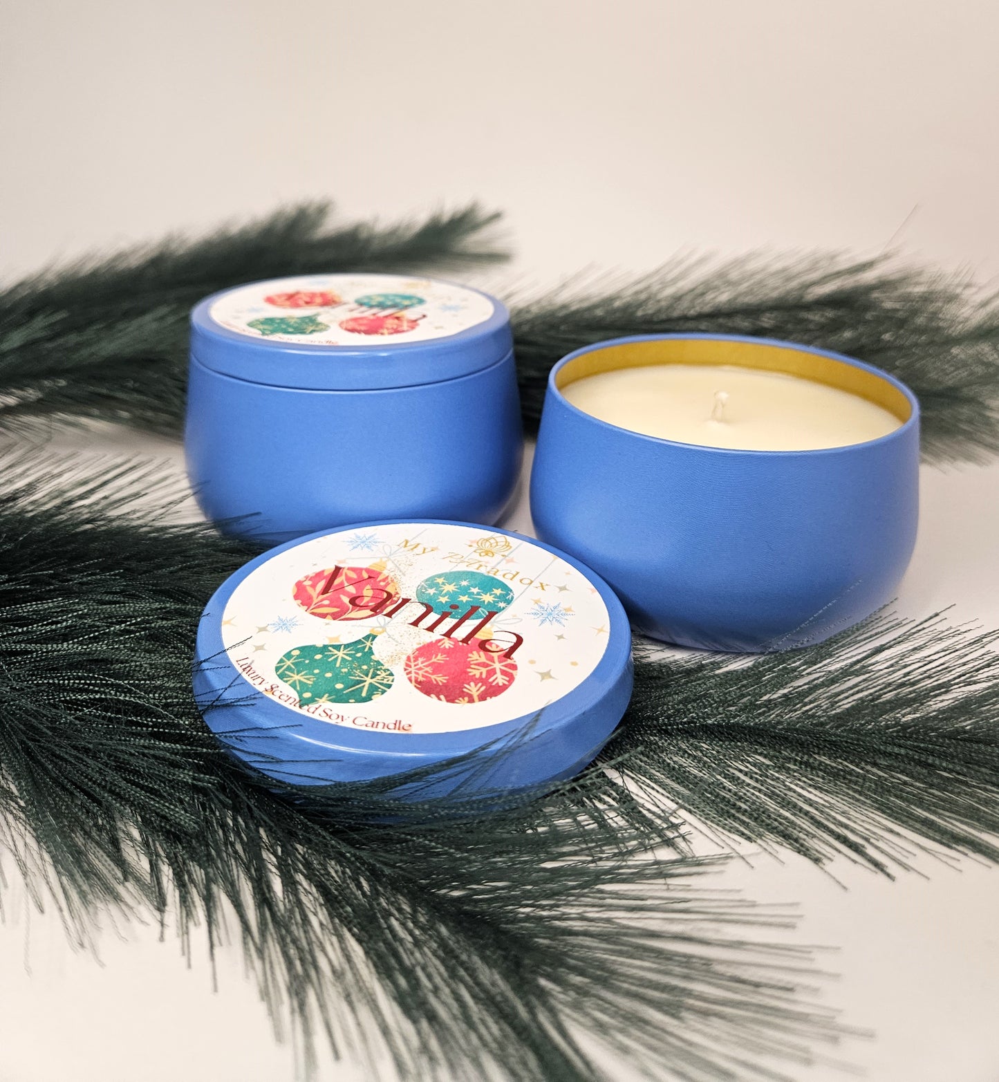 Vanilla Handmade Christmas Scented Soy Candle