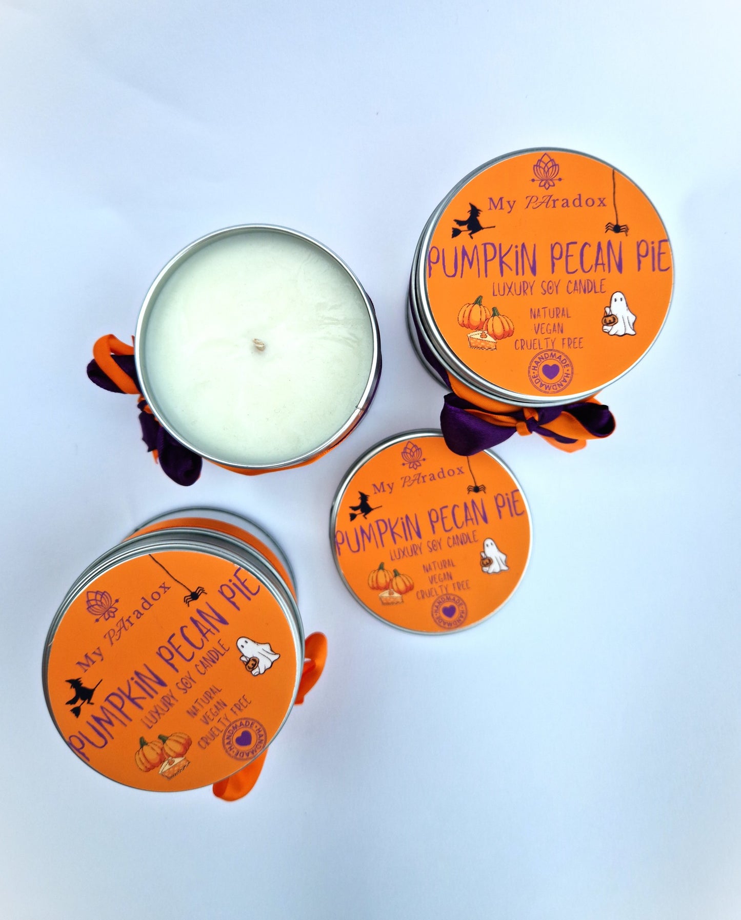 Pumpkin Pecan Pie *Halloween Edition* Luxury Scented Soy Candle