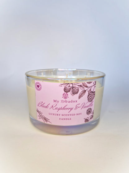 Large Luxury Scented Soy Candles Gift Box