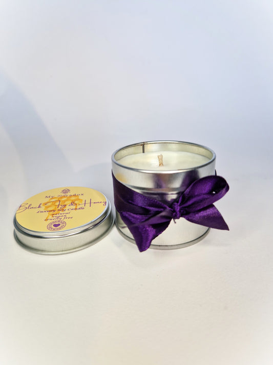 Black Fig & Honey Luxury Scented Soy Candle