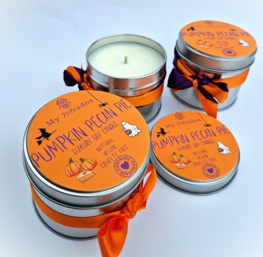Pumpkin Pecan Pie *Halloween Edition* Luxury Scented Soy Candle