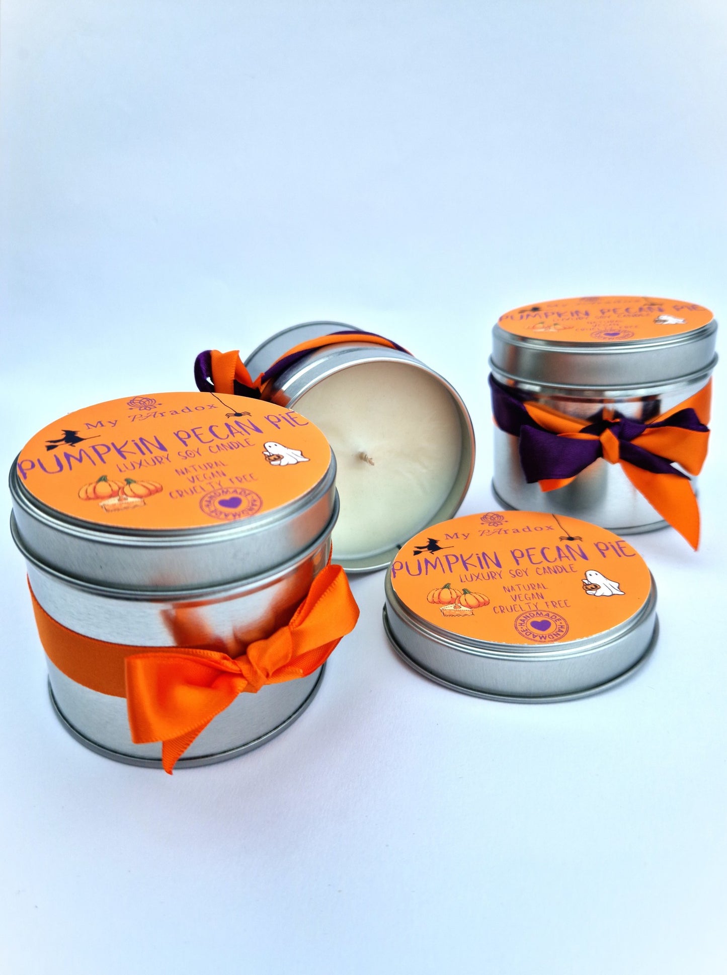 Pumpkin Pecan Pie *Halloween Edition* Luxury Scented Soy Candle